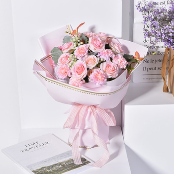 巴黎紙 北歐瓷 廠家直銷 高檔防水鮮花包裝紙 花束材料花店用品