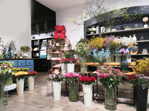 鮮花店