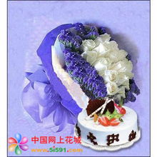 盱眙網(wǎng)上花店精選商品 鮮花與蛋糕的完美結(jié)合