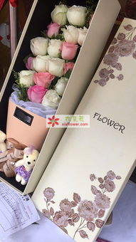 六朵鮮花寄心意，靈山新圩花店為您送達百家旺食品公司